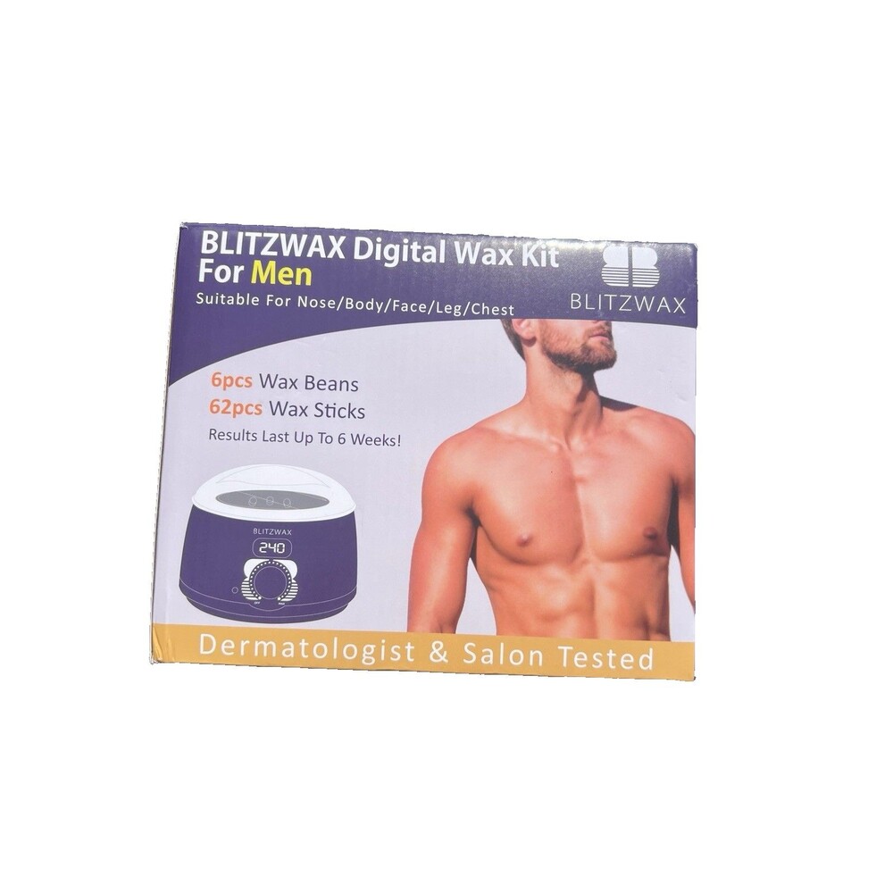 BLITZWAX Digital Wax kit for men suitable for Women Too